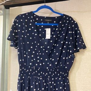 Polkadot Hi low dress from Lane Bryant